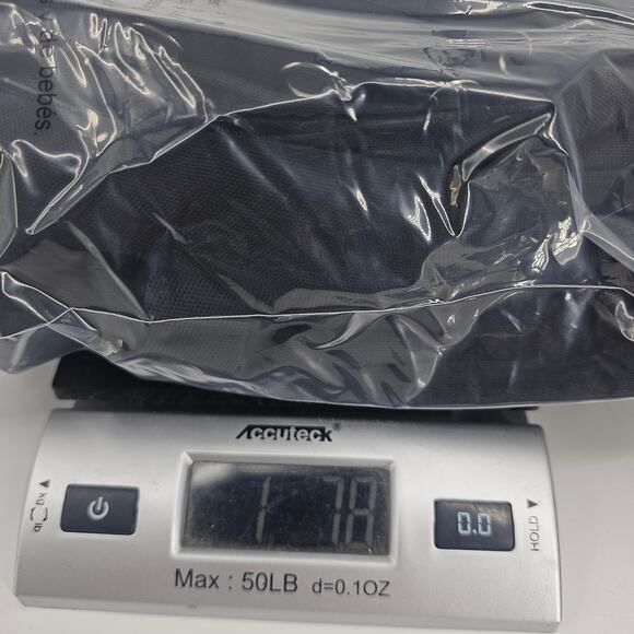 Victoria's Secret PINK Marl Campus Backpack Black Silver Grommet - Picture 10 of 10